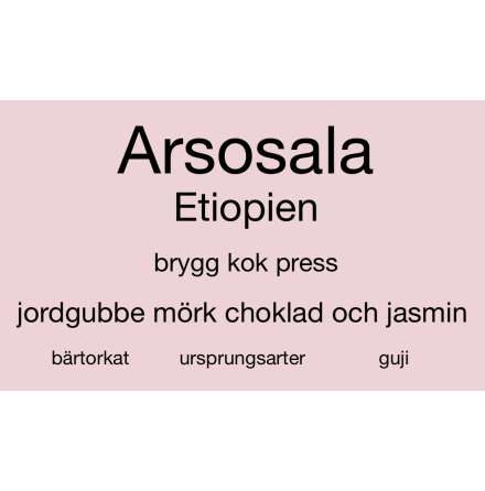 Arsosala Brygg 250 gram