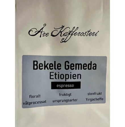 Bekele Gemeda espresso